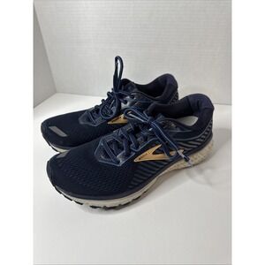 Brooks Ghost 12 1103161D489 Women's Size 8 Navy Blue Running Shoes Sneakers